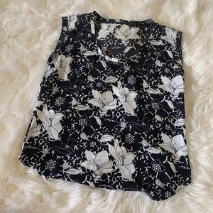 J Crew | Floral Shell